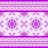 Flower seamless pattern in pink and purple tone vector illustration design for scarf, mat, carpet, wrapping paper, tile, fabric and more