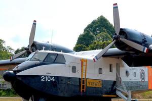 Sattahip, ChonBuri, Thailand, July 6, 2020 , Royal Thai Navy Aircraft TA-7C CORSAIR II photo