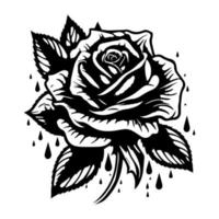 un hermosa colección de intrincado flor ilustraciones creado en negro y blanco línea Arte estilo. Perfecto para varios diseño proyectos vector