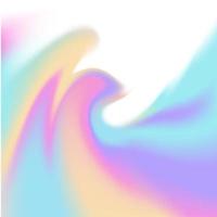 Abstract Background of abstract wavy twist, creating spiral blurred composition. Unfocused y2k gradient backdrop. Vector eps10 illustration