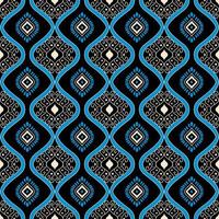 étnico ikat patrones geométrico nativo tribal boho motivo azteca textil tela alfombra mandalas africano americano India flor foto