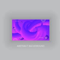 fluid wave background with 3D line art, Innovation background design for the cover, landing page vector