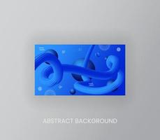 fluid wave background with 3D line art, Innovation background design for the cover, landing page