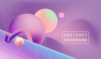 Purple Space Abstract Background vector