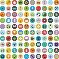 Set of universal icons. Suitable for sticker, poster, presentation, etc vector