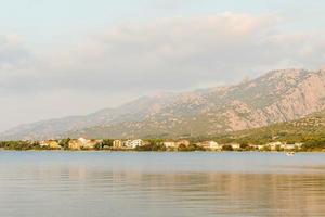 Scenic coastal view photo