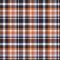 tartan pattern fabric design texture is woven in a simple twill, two over two under the warp, advancing one thread at each pass. vector