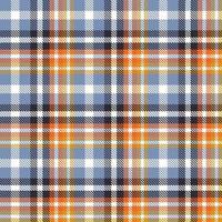 tartan pattern design texture is a patterned cloth consisting of criss crossed, horizontal and vertical bands in multiple colours. Tartans are regarded as a cultural icon of Scotland. vector
