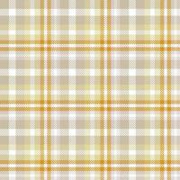 tartan pattern fabric design texture is made with alternating bands of coloured  pre dyed  threads woven as both warp and weft at right angles to each other. vector