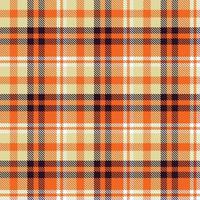 abstract tartan pattern design textile is woven in a simple twill, two over two under the warp, advancing one thread at each pass. vector
