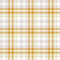 tartan pattern fabric design background is made with alternating bands of coloured  pre dyed  threads woven as both warp and weft at right angles to each other. vector