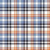 plaid pattern seamless texture is woven in a simple twill, two over two under the warp, advancing one thread at each pass. vector