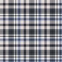 plaid pattern fabric design texture is made with alternating bands of coloured  pre dyed  threads woven as both warp and weft at right angles to each other. vector