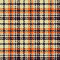 patrón de cuadros de búfalo textil sin costuras los bloques de color resultantes se repiten vertical y horizontalmente en un patrón distintivo de cuadrados y líneas conocido como conjunto. el tartán a menudo se llama plaid vector