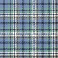 plaid pattern seamless textile is woven in a simple twill, two over two under the warp, advancing one thread at each pass. vector