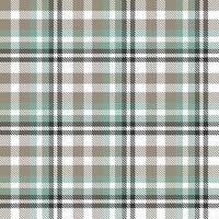 plaid pattern seamless texture is a patterned cloth consisting of criss crossed, horizontal and vertical bands in multiple colours. Tartans are regarded as a cultural icon of Scotland. vector