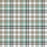 plaid pattern seamless texture is a patterned cloth consisting of criss crossed, horizontal and vertical bands in multiple colours. Tartans are regarded as a cultural icon of Scotland. vector