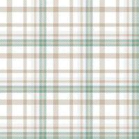 plaid pattern design textile is woven in a simple twill, two over two under the warp, advancing one thread at each pass. vector