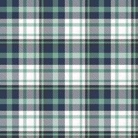 plaid pattern fabric design texture is made with alternating bands of coloured  pre dyed  threads woven as both warp and weft at right angles to each other. vector