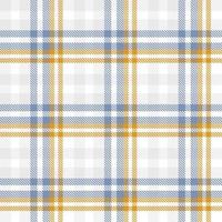 plaid pattern fabric design background is a patterned cloth consisting of criss crossed, horizontal and vertical bands in multiple colours. Tartans are regarded as a cultural icon of Scotland. vector