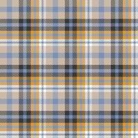 buffalo plaid pattern seamless textile is made with alternating bands of coloured  pre dyed  threads woven as both warp and weft at right angles to each other. vector