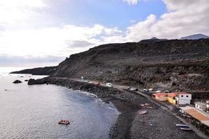 Scenic coastal view photo