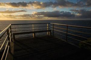 Scenic coastal view photo