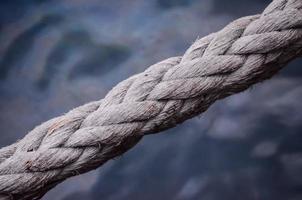 White nautical rope photo