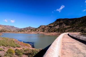 View of the dam photo