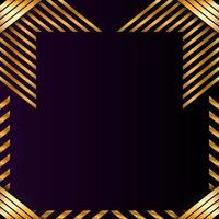 Golden frame luxury background. Modern design Vector illustration.