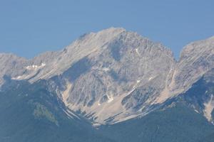 Scenic mountain landscape photo