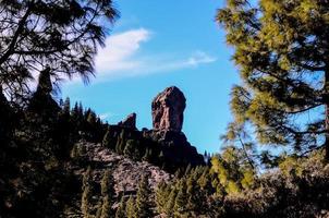 Scenic rocky landscape photo