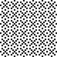 Seamless geometric pattern with black and white squares. Vector illustration.