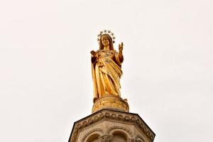 estatua en venecia foto