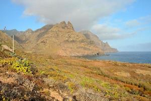 Scenic coastal view photo