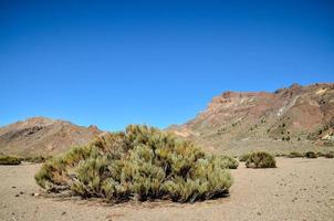 Scenic mountain landscape photo