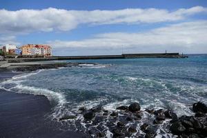 Scenic coastal view photo