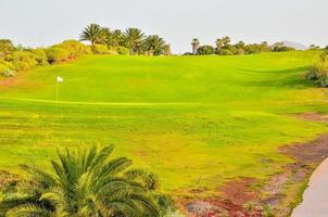 paisaje del campo de golf foto