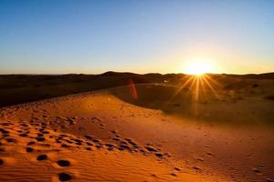 Scenic desert landscape photo