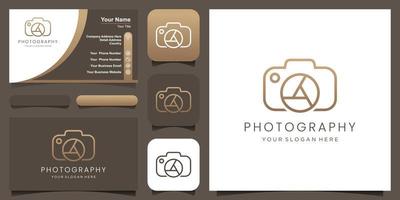 Abstract camera logo.Camera icon design silhouette in vector format