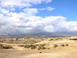 Scenic desert landscape photo