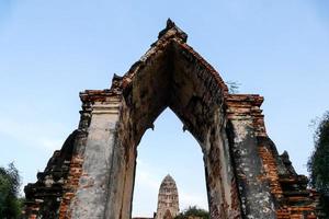 Ancient Buddhist temple in Asia photo