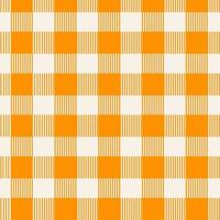 Orange and white seamless pattern background with decorative square. vector