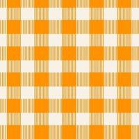 Orange and white seamless pattern background with decorative square. vector