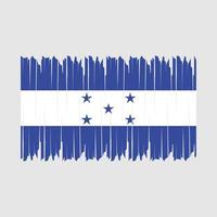 Honduras Flag Brush vector