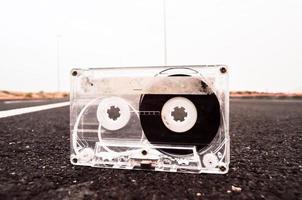 Cassette on the road photo