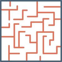 Maze vector icon