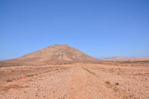 Scenic desert landscape photo