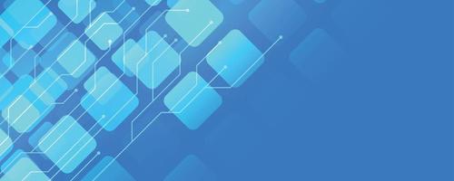 Abstract blue technology background for web, banner, poster, dekstop, etc vector