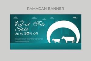 Social Media Banner Template vector